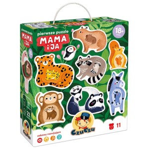 Pierwsze puzzle Mama i ja 18m+, Czuczu