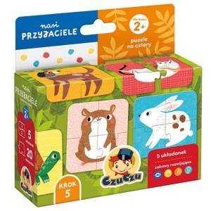 Puzzle na cztery - nasi przyjaciele 2+, Czuczu