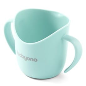 Ergonomiczny kubek treningowy FLOW Miętowy, Babyono