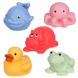 Zwierzątka do kąpieli Higieniczne bez dziurki, Tullo