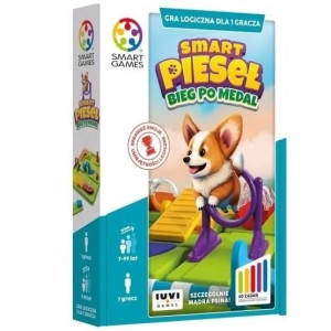 Gra logiczna Smart Dog - Pieseł - Bieg po medal 7+, Smart Games