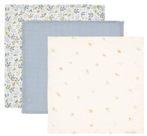 Pieluszki chusteczki muślinowe 25x25 cm Forest Friends, Little Dutch