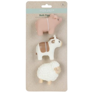 Zwierzątka do kąpieli Little Farm, Little Dutch