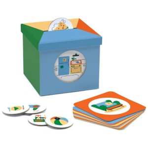 Gra edukacyjna Eduludo Kioukoi Dom - sortowanie obrazków, Djeco