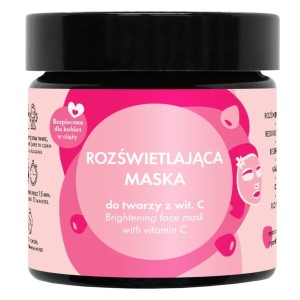 Rozświetlająca maska do twarzy z witaminą C, Lullalove