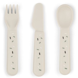 Sztućce dla dzieci Foodie Confetti Sand, Done By Deer