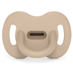 Smoczek silikonowy fizjologiczny SX Pro Colour Essence beżowy 0-6m, Suavinex