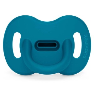 Smoczek silikonowy fizjologiczny SX Pro Colour Essence ciemnoniebieski 6-18m, Suavinex