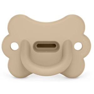 Smoczek silikonowy fizjologiczny SX Pro Colour Essence MOTYLEK beżowy 0-6m, Suavinex