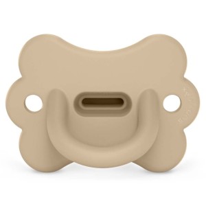 Smoczek silikonowy fizjologiczny SX Pro Colour Essence MOTYLEK beżowy 6-18m, Suavinex