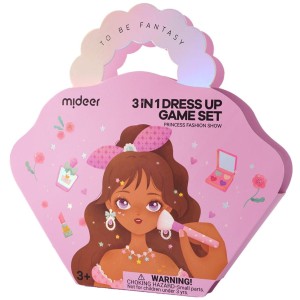 Zestaw 3w1 - Przebieranki – Pokaz Mody Księżniczek, Mideer