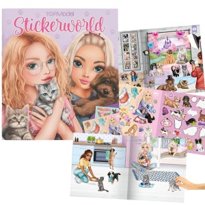 Zestaw z naklejkami Kitty i Doggy Sticker Fun, Top Model