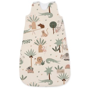 Śpiworek niemowlęcy do spania M 1,5 TOG Zabawa w Tropikach, Albero Mio