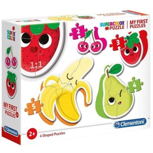 Moje pierwsze puzzle Owoce 2+, Clementoni