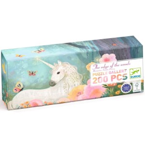Puzzle Jednorożec 200 el., Djeco