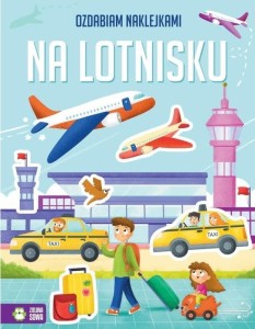 Ozdabiam naklejkami - Na lotnisku