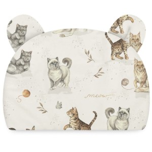 Poduszeczka bawełniana Miś Kotki Cat Lovers, BabySteps
