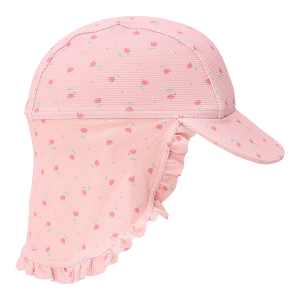 Czapeczka kąpielowa przeciwsłoneczna Sunny Flowers Blush 2-4 lata, Little Dutch