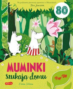 Muminki szukają domu- książka Pop-up