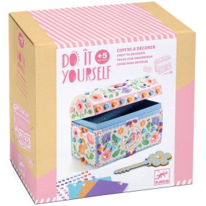 Zestaw Zrób to sam - Szkatułka z kluczykiem, Djeco