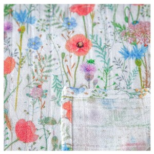 Pieluszka bambusowa 30x30 Łąka, Bamboo Line Texpol