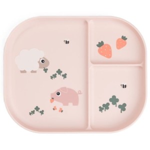 Talerzyk Dzielony Foodie Tiny Farm Powder, Done By Deer