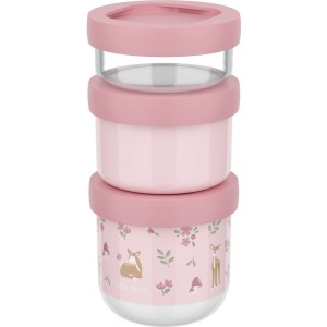 Zestaw pojemników na przekąski Fairy Garden, Mepal & Little Dutch