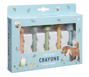 Kredki woskowe Forest Friends, Little Dutch