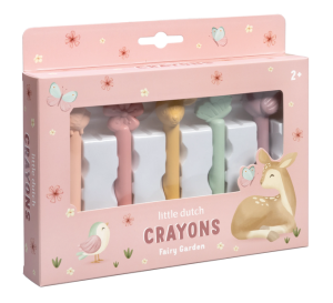 Kredki woskowe Fairy Garden, Little Dutch
