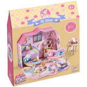 Zestaw artystyczny Zrób To Sam MI HOUSE - mini domek do składania ROSIE, Djeco
