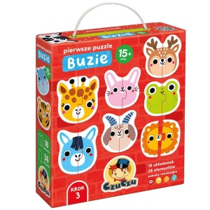 Pierwsze puzzle Buzie 15m+, Czuczu