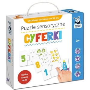 Puzzle sensoryczne Cyferki, Kapitan Nauka