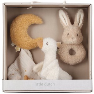 Zestaw Prezentowy zabawek dla niemowląt Newborn Naturals, Little Dutch