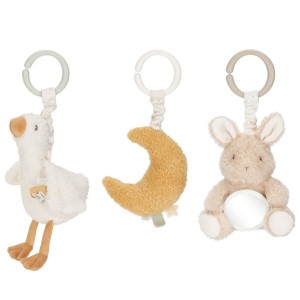 Zestaw 3 zawieszek Newborn Naturals, Little Dutch