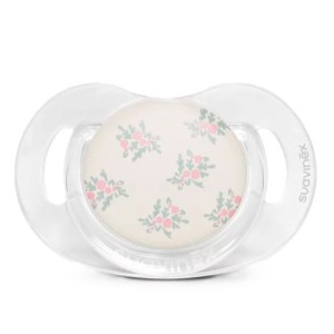 Smoczek fizjologiczny silikonowy SX Pro POETRY różowy 6-18 m, Suavinex