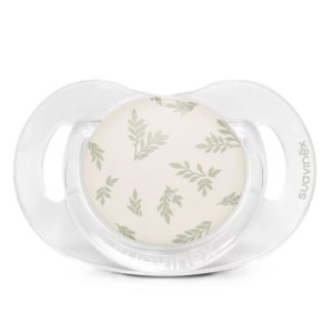 Smoczek fizjologiczny silikonowy SX Pro POETRY zielony 6-18 m, Suavinex