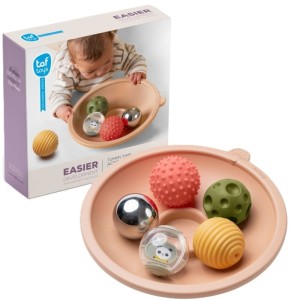Tacka z piłeczkami sensorycznymi do zabawy na brzuszku, Taf Toys