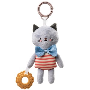 Zawieszka sensoryczna z gryzakiem - Kotek Clara, Taf Toys