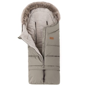 Zimowy śpiworek do wózka regulowany ARCTIC 4w1 Mocha Mousse, Petite&Mars