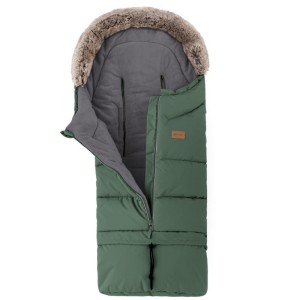 Zimowy śpiworek do wózka regulowany ARCTIC 4w1 Veritable Khaki, Petite&Mars