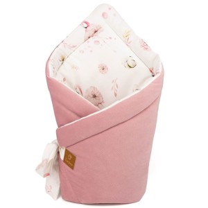 Rożek bawełniany niemowlęcy Flamingi, Lepre