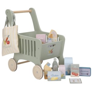 Drewniany wózek na zakupy, Little Dutch
