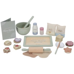 Drewniany zestaw akcesoriów do pieczenia, Little Dutch