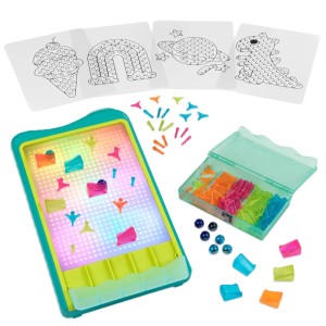 Podświetlany tor kulkowy i tablica artystyczna 2w1 Light-Up Marble Drop, B.Toys