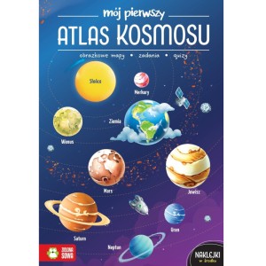 Mój pierwszy atlas kosmosu z naklejkami, Zielona Sowa