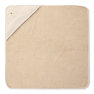 Little Dutch Bawełniany ręcznik z kapturem Baby Bunny 75 x 75 cm