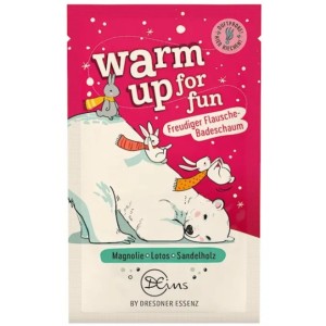 WARM UP FOR FUN - sól pianka do kąpieli 60g, Dresdner Essenz