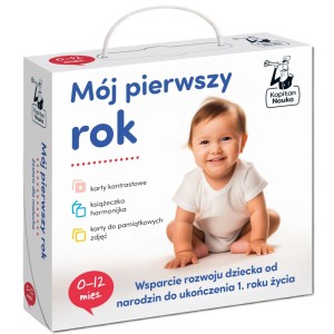 Mój pierwszy rok - zestaw dla malucha 0-12 miesięcy, Kapitan Nauka