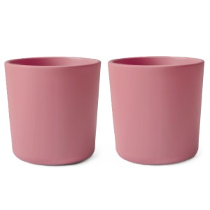 Kubeczki do nauki samodzielnego picia Dusty Rose, Mushie