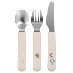 Sztućce dziecięce Mio Sunshine & Rainbow, Mepal